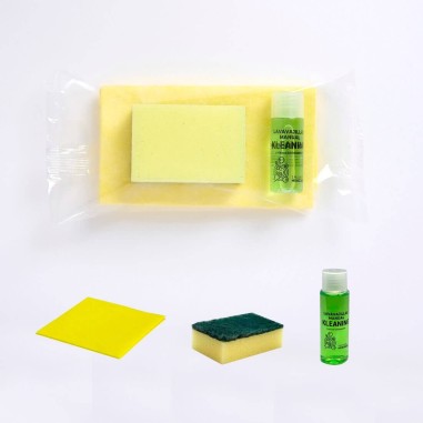 Simple amenity kit for apartment kitchens