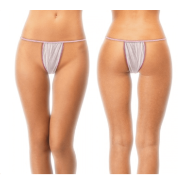 Lady" thong in Polypropylene TNT - 1.000uds