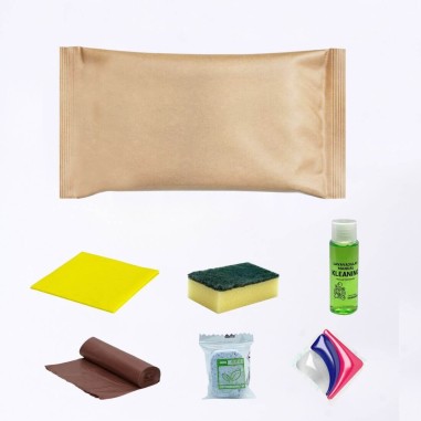 Dishwasher + washing machine amenities kit for apartments
