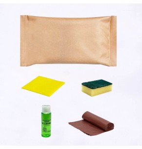 Practical tourist apartment welcome kit